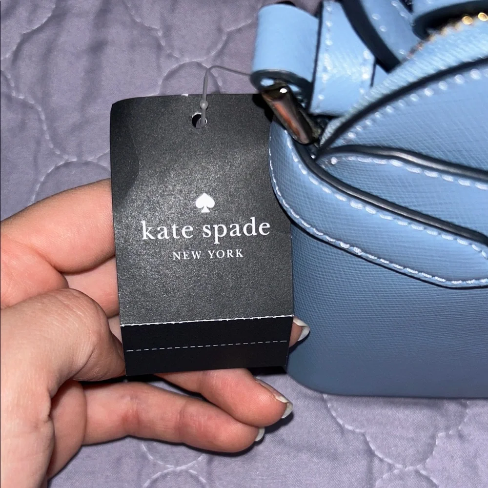 Kate Spade Light Blue Crossbody Bag - Picture 7 of 8